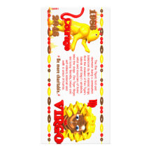 Valxart 1986 2046 FireTiger zodiac Virgo Picture Card