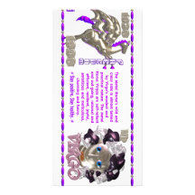 Valxart 1990 2050 MetalHorse zodiac Virgo Picture Card