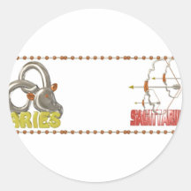 ValxArt Aries Sagittarius zodiac friendship Stickers