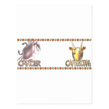 Valxart Cancer Cancer zodiac friendship gifts Post Cards