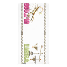 Valxart Scorpio Libra zodiac friendship Photo Card