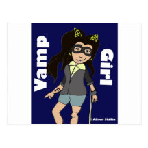 Vamp Girl.jpg Post Cards