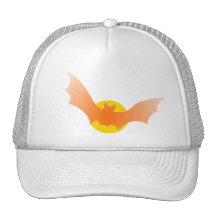 Vampire Bat Halloween Trucker Hat