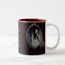 vampire girl, mirror mirror mug