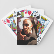 VAMPIRE HALLOWEEN PLAYING CARDS