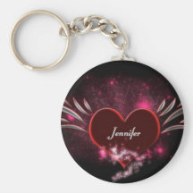 Vampire Heart Jennifer Keychain