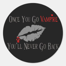 Vampire Love Sticker