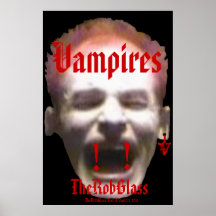 Vampire Posters TheRobGlass Fangs V Ltd Edition