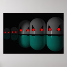 Vampire Prozac Parody Pill Poster 001