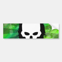 Vampire Skull Bumper Stickers