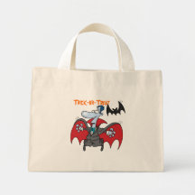 vampire, Trick-or-Treat Tote Bag