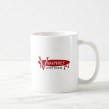 Vampires Next Door Logo Design Mugs