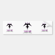 Vampires´ night bumper stickers