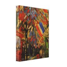 Van Gogh; 14th of July Celebration in Paris Canvas Prints