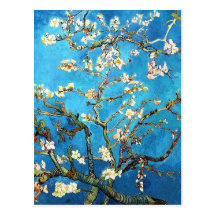 Van Gogh Almond Branches Post-Impressionism Postcard