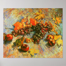 Van Gogh Apples Pears Lemons Grapes (F382) Print