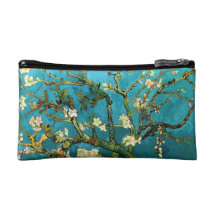 Van Gogh Blossoming Almond Tree Vintage Fine Art Cosmetic Bags