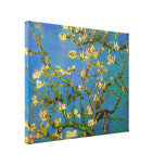 Van Gogh; Blossoming Almond Tree, Vintage Flowers Gallery Wrap Canvas
