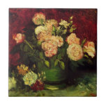 Van Gogh; Bowl with Peonies and Roses tiles