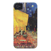 Van Gogh Cafe Terrace At Night Case-Mate iPhone 4 Cases