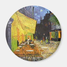 Van Gogh Cafe Terrace at Night Refrigerator Magnet
