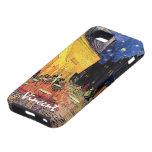 Van Gogh; Cafe Terrace at Night, Vintage Fine Art iPhone 5 Case