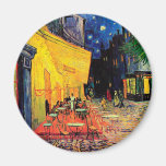 Van Gogh Cafe Terrace Vintage Fine Art Magnet