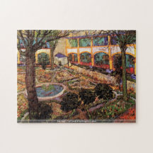 van Gogh-Courtyard of the Hospital at Arles Puzzle