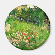 Van Gogh Daubigny's Garden Fridge Magnet