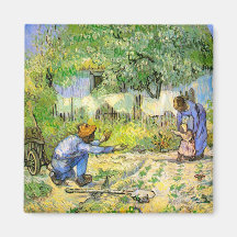 Van Gogh First Steps Magnets