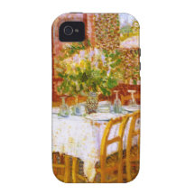 Van Gogh: Interior of a Restaurant Case-Mate iPhone 4 Covers
