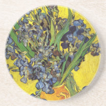 Van Gogh Irises Drink Coaster