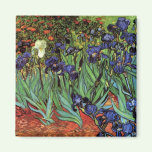 Van Gogh Irises, Vintage Post Impressionism Art magnets