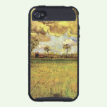 Van Gogh; Landscape Under Stormy Sky, Vintage Farm skinit case