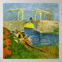 Van Gogh Langlois Bridge at Arles Print