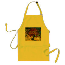 Van Gogh Mulberry Tree Fine Art Apron