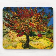 Van Gogh Mulberry Tree Fine Art Mouse Pad