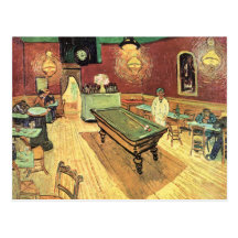 Van Gogh; Night Cafe in the Place Lamartine, Arles Post Cards