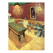 Van Gogh; Night Cafe in the Place Lamartine, Arles Post Cards