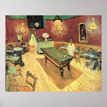 Van Gogh; Night Cafe in the Place Lamartine, Arles Print