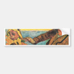Van Gogh Painting Sunflowers By Paul Gauguin Bumper Sticker