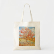 Van Gogh Pink Peach Tree in Blossom Bags