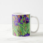 van gogh purple irises mugs