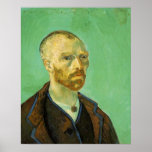 VAN GOGH - SELF-PORTRAIT DEDICATED TO PAUL GAUGUIN POSTERS