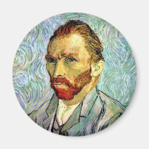 Van Gogh Self-Portrait Magnet