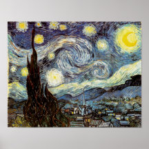 Van Gogh Starry Night Fine Art Posters