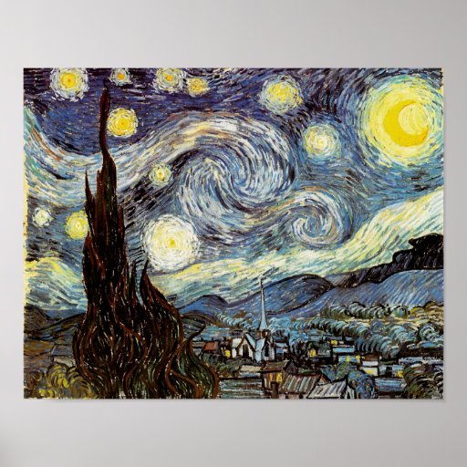 Van Gogh Starry Night Fine Art Posters