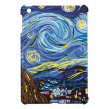 Van Gogh starry night iPad Mini Cover