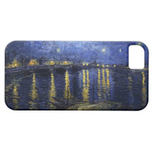 Van Gogh Starry Night Over The Rhone iPhone 5 Cases