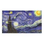 Van Gogh Starry Night, Vintage Post Impressionism Business Cards